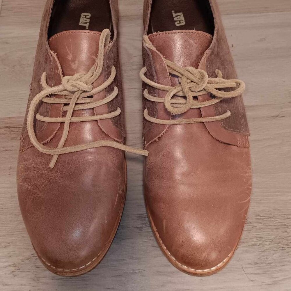 CAT Brand Leather/Suede Oxfords SZ 9